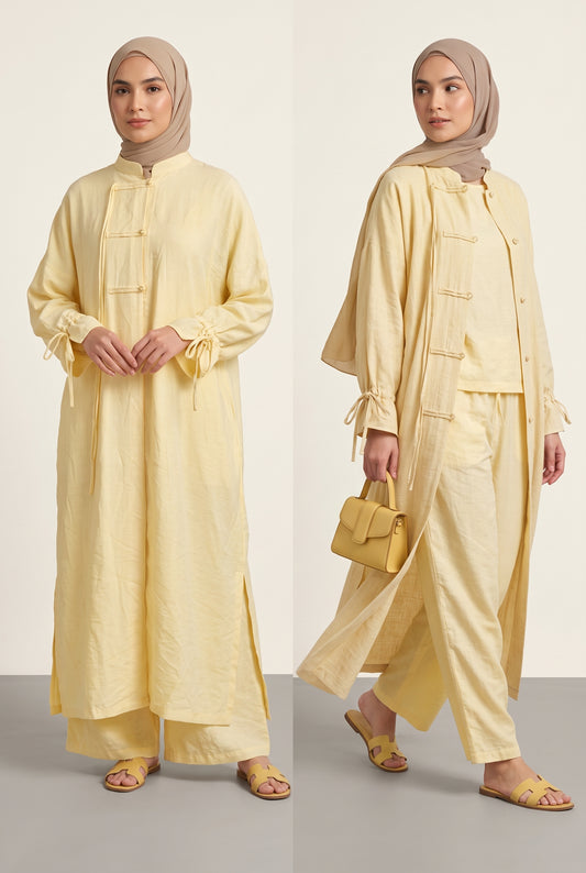 Yellow White Set _ 3 pieces