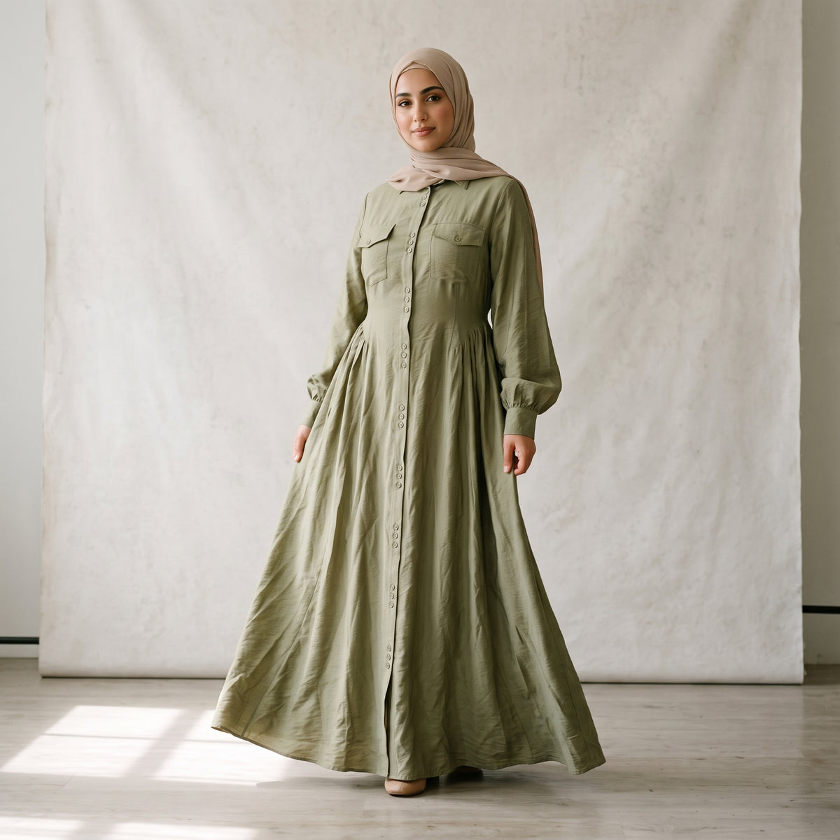 Grace Dress Green