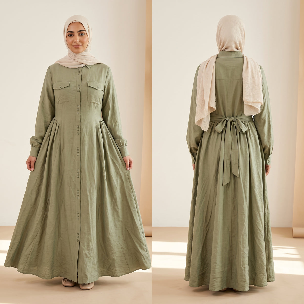 Grace Dress Green